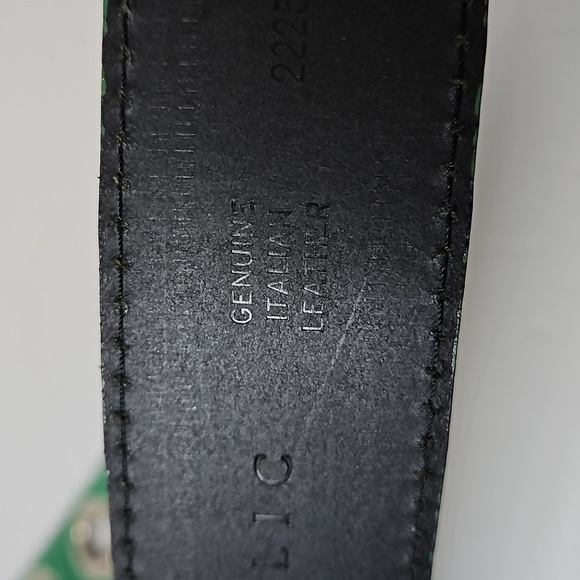 Banana Republic Emerald Belt with Metallic Details - Picture 5 of 8